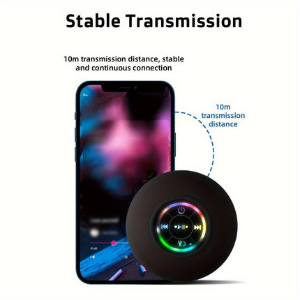 **"Dual-Form Portable Music Cube"** Magnetic/Wireless Grip, Touch Control & Call Function, Splash-Resistant & Compact, Mini Body with Powerful Sound, Unlocking Full-Scene Music Freedom for Home and Outdoor Use.（Black)）.