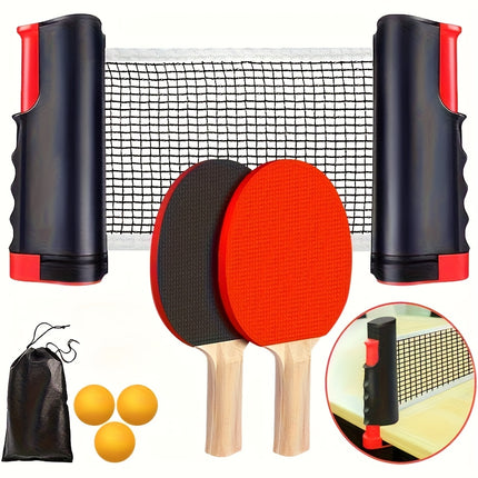 Easy-to-Install Durable Racket: 3-Step Assembly, 5-Layer Composite Wood, Ergonomic Non-Slip Grip for Long-Lasting Comfortable Sports Experience.