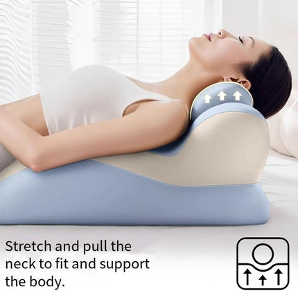 Bed Stomach-Sleep Pillow - Multi-functional Prone Position Pillow for Stomach Sleeping, Phone Use, Reading, Couples Fun Play, Intimacy Aid for Couples, Bed Hip Elevation Tool, Pā Pā Pillow（ black）.