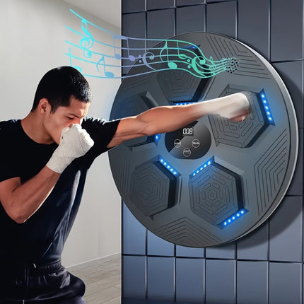Smart Boxing Training Device: 18 Music Modes + Adaptive System + Minimalist Wall Mount, Creating a Professional-Grade Immersive Home Fitness Experience.