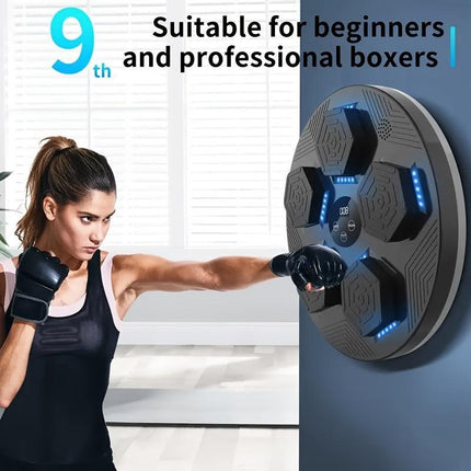 Smart Boxing Training Device: 18 Music Modes + Adaptive System + Minimalist Wall Mount, Creating a Professional-Grade Immersive Home Fitness Experience.