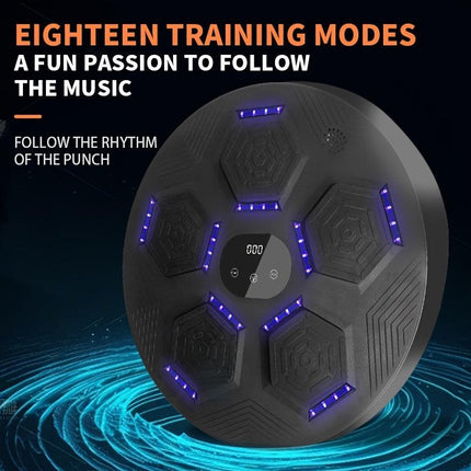 Smart Boxing Training Device: 18 Music Modes + Adaptive System + Minimalist Wall Mount, Creating a Professional-Grade Immersive Home Fitness Experience.
