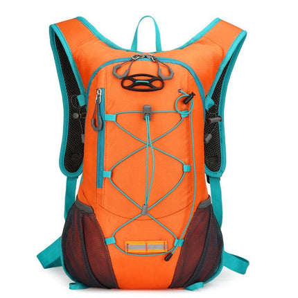 Drak bule Large-Capacity Storage Backpack, featuring a main compartment with multiple organized pockets for efficient item arrangement. Ideal for daily commuting and short trips, offering practical and convenient storage solutions..