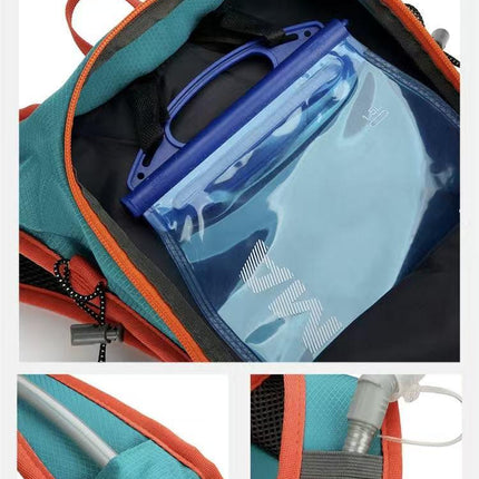 Dark green Large-Capacity Storage Backpack, featuring a main compartment with multiple organized pockets for efficient item arrangement. Ideal for daily commuting and short trips, offering practical and convenient storage solutions..