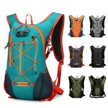 Dark green Large-Capacity Storage Backpack, featuring a main compartment with multiple organized pockets for efficient item arrangement. Ideal for daily commuting and short trips, offering practical and convenient storage solutions..