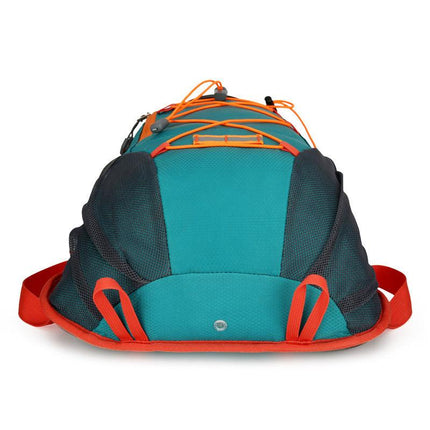 Dark green Large-Capacity Storage Backpack, featuring a main compartment with multiple organized pockets for efficient item arrangement. Ideal for daily commuting and short trips, offering practical and convenient storage solutions..