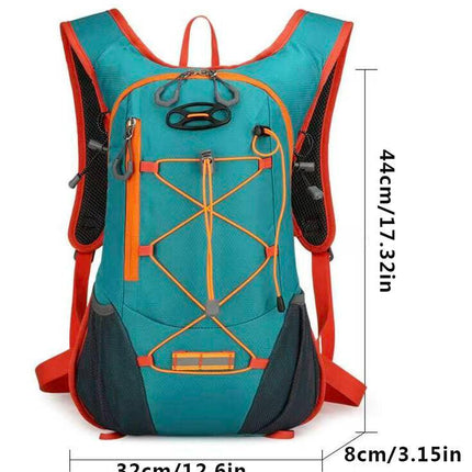 Grey Large-Capacity Storage Backpack, featuring a main compartment with multiple organized pockets for efficient item arrangement. Ideal for daily commuting and short trips, offering practical and convenient storage solutions..