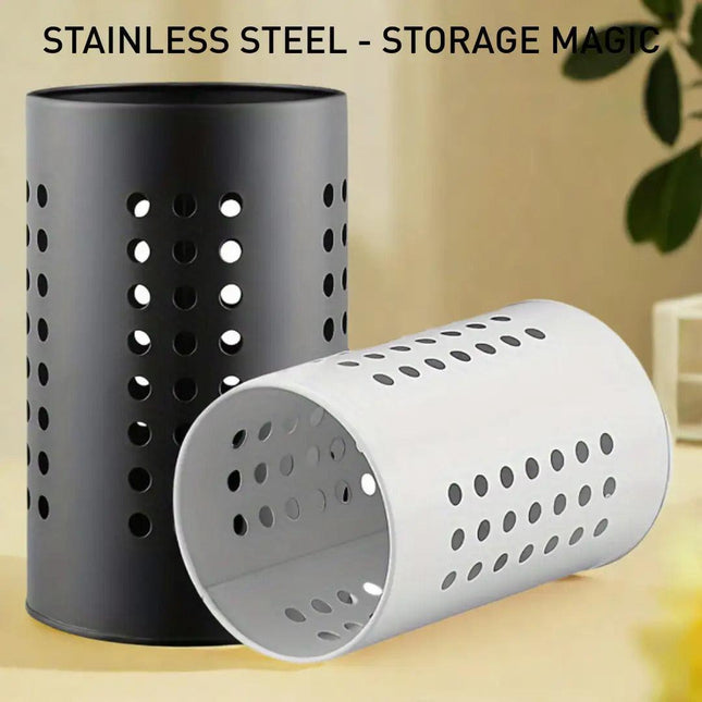 Stainless Steel · Storage Magic Cube: Multi-functional storage box made of high-quality stainless steel, combining modern design with intelligent storage power.