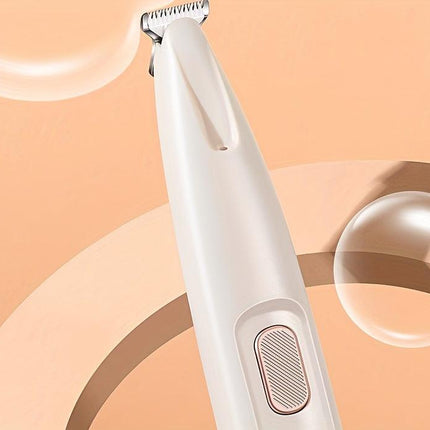 Low-Noise Pet Clipper for Dogs & Cats: Quiet Operation Reduces Stress, Rounded Blade Prevents Skin Irritation, 90-Min Runtime + Spare Blade Included.