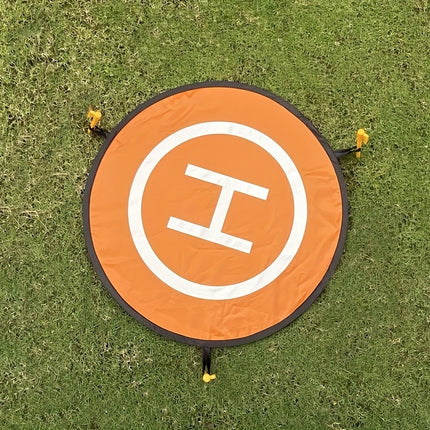 **Drone Quick-Fold Landing Pad + UV-Resistant Storage Bag Combo | Dual-Sided Takeoff/Landing, UV Protection & Shockproof, Ready-to-Go for Outdoor Aerial Photography, a Lightweight Protection System Designed for Pilots**（Yellow)）.