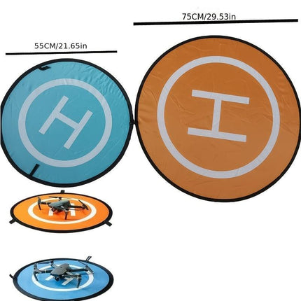 **Drone Quick-Fold Landing Pad + UV-Resistant Storage Bag Combo | Dual-Sided Takeoff/Landing, UV Protection & Shockproof, Ready-to-Go for Outdoor Aerial Photography, a Lightweight Protection System Designed for Pilots**（Yellow)）.
