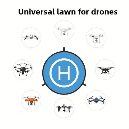 **Drone Quick-Fold Landing Pad + UV-Resistant Storage Bag Combo | Dual-Sided Takeoff/Landing, UV Protection & Shockproof, Ready-to-Go for Outdoor Aerial Photography, a Lightweight Protection System Designed for Pilots**（Yellow)）.