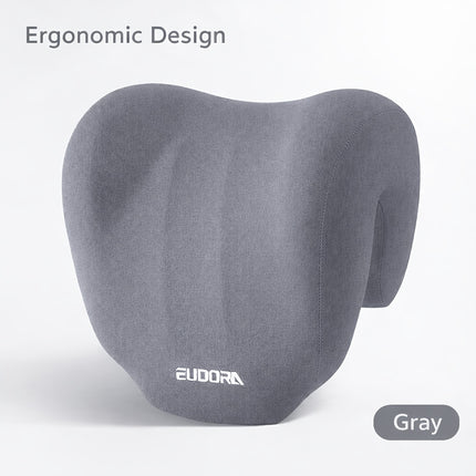 Ergonomic Multi-functional Nap Pillow - Desk Rest Pillow with Neck/Side Support, Memory Foam Cushion for Office, Home & Travel(BLACK).
