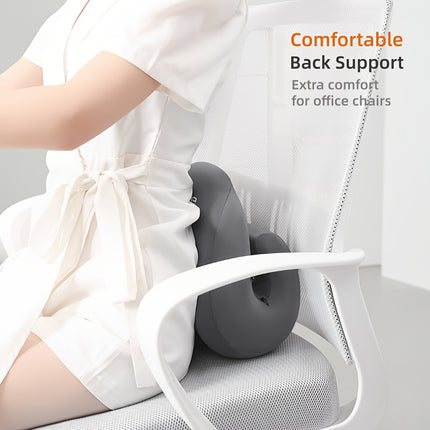 Ergonomic Multi-functional Nap Pillow - Desk Rest Pillow with Neck/Side Support, Memory Foam Cushion for Office, Home & Travel(BLACK).
