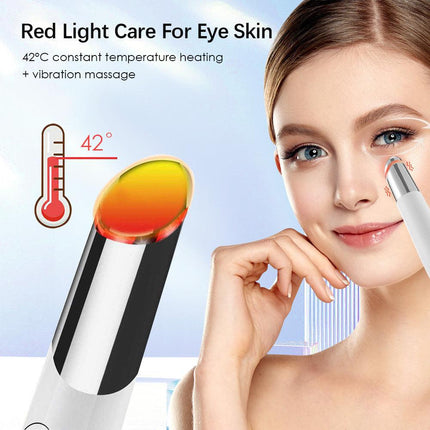 Blue Light Eye Beauty Device｜Four Core Functions in One Device: Blue Light Disinfection and Sterilization, High-Frequency Vibration Massage, Reduction of Oil Secretion, Lightening of Eye Bags and Dark Circles.