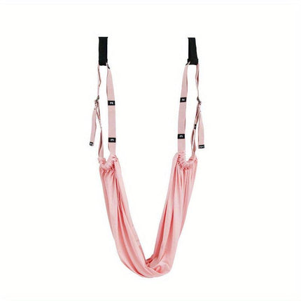 Hanging Fitness Resistance Band: 4-Step Installation, Full-Body Stretching & Strength Training at Home(PURPLE).