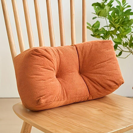 Enamel gray**Cloud-Touch Chenille Multi-Function Lumbar Pillow: Supports Long-Hour Sitting, Removable & Washable Design, Gently Releases Pressure Every Day Like a Cloud**.