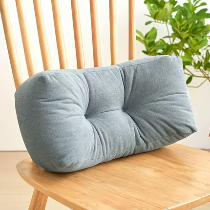 Enamel gray**Cloud-Touch Chenille Multi-Function Lumbar Pillow: Supports Long-Hour Sitting, Removable & Washable Design, Gently Releases Pressure Every Day Like a Cloud**.