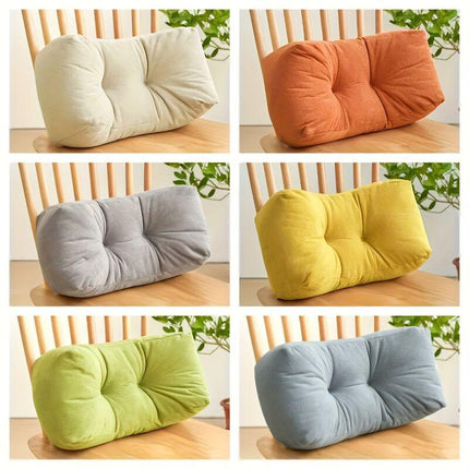 Enamel gray**Cloud-Touch Chenille Multi-Function Lumbar Pillow: Supports Long-Hour Sitting, Removable & Washable Design, Gently Releases Pressure Every Day Like a Cloud**.