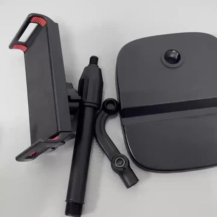 **Telescopic Rotating Live Stream Tripod: Adjustable Height, Multi-Angle Shooting, Stable and Portable**.