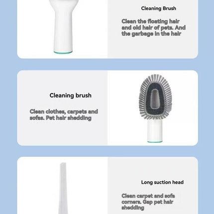 Australian Pet Hair Solution: 7-in-1 Grooming Vacuum for Clean Homes.