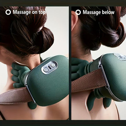 New Heating Massage Gun 1kg Lightweight Design Palm Warm Compress Multi Dimensional Massage Experience Say Goodbye to Single Vibration and Heavy Feel of Old Model.