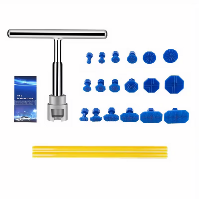 Car dent repair TOOLS, short T-pull repair puller tools without sheet metal repair.