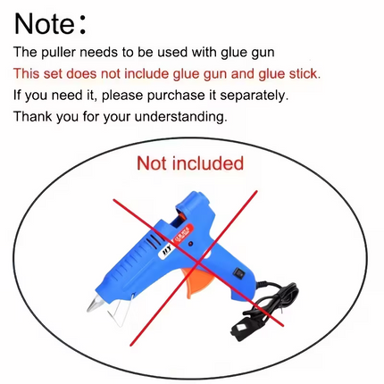Car dent repair TOOLS, short T-pull repair puller tools without sheet metal repair.