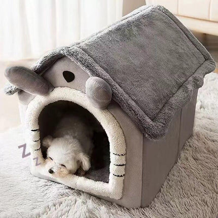 Comfortable pet house for cats and dogs - detachable, washable, four-level universal bed.