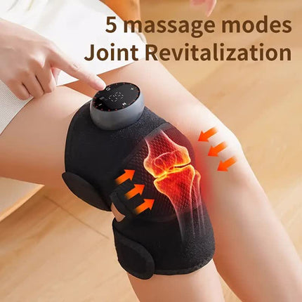 Knee massager, after long periods of sitting at work and exercising, hot ginger heating device for the knees..
