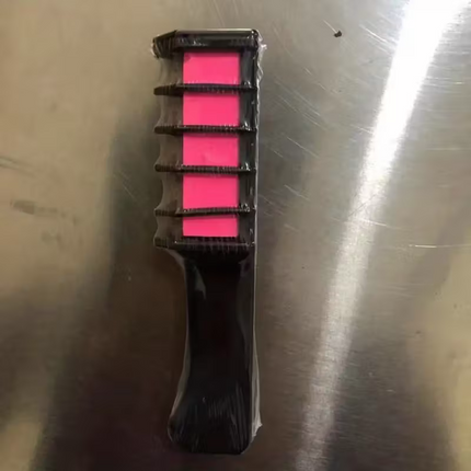 10-color washable temporary hair dye powder set! Safe and non-damaging to hair! Powder comb design! Creative styling products for girls.