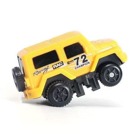343 track-building sets, track-course - STEM learning toys, construction vehicles (concrete mixers, dump trucks), Track-birthday/Christmas gifts for boys - Developing motor skills and creativity - Compatible with the major.