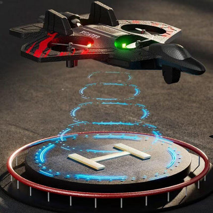 Global Hit K500Max Toy RC Drone - Hand Launch / One-Key Takeoff, 360° Stunt Flips. Equipped with a multi-function remote controller for easy control, featuring headless mode, stable hovering, adjustable speed settings, and cool colorful LED lights. Delive.