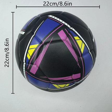 Limited edition commemorative black and white No. 5 Ball - Made of high-quality PU material, explosion-proof, waterproof, wear-resistant, soft, suitable for competitions, training, collection, indoor/outdoor sports, Christmas, Christmas Eve, Ramadan, birt.