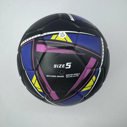 Limited edition commemorative black and white No. 5 Ball - Made of high-quality PU material, explosion-proof, waterproof, wear-resistant, soft, suitable for competitions, training, collection, indoor/outdoor sports, Christmas, Christmas Eve, Ramadan, birt.