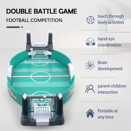 Children's interactive tabletop football game, 5 balls, educational sports tabletop toy, plastic frame, suitable for Valentine's Day, Easter and birthday gifts.