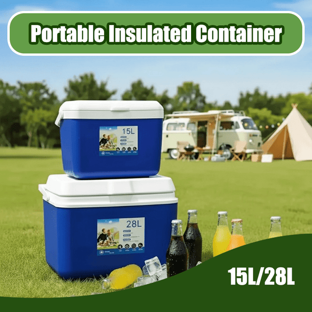 With 72-hour long-lasting cooling technology, 15L large capacity, anti-bear and anti-shock strong structure, ergonomic shoulder strap portable design, recommended by the local camping association, it is a reliable equipment for fishing, long-distance camp.