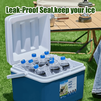With 72-hour long-lasting cooling technology, 15L large capacity, anti-bear and anti-shock strong structure, ergonomic shoulder strap portable design, recommended by the local camping association, it is a reliable equipment for fishing, long-distance camp.