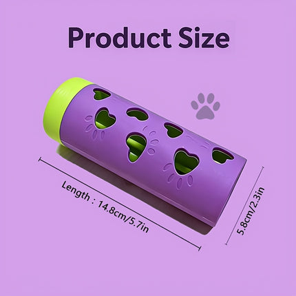 New removable pet slow-food drool toy | chewable snack roller that consumes energy and relieves boredom, suitable for small and medium-sized cats and dogs, suitable for indoor and outdoor scenes.