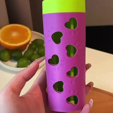 New removable pet slow-food drool toy | chewable snack roller that consumes energy and relieves boredom, suitable for small and medium-sized cats and dogs, suitable for indoor and outdoor scenes.