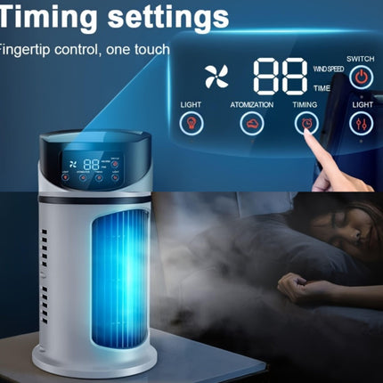 USB Cooling Fan & Humidifier — 6 Speed.