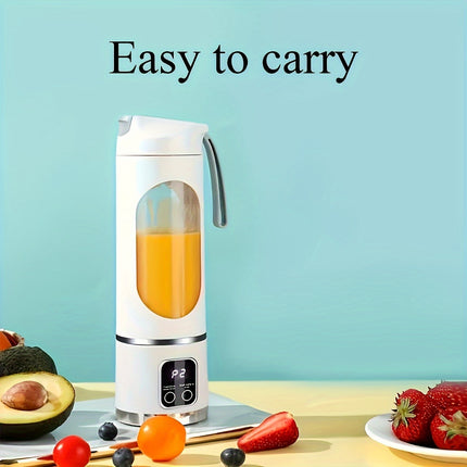 Portable Home Small USB Charging Mixer & Juicer - Easy to Clean, Suitable for Fruit Vegetable Drink, Smoothie Multifunctional Juicer Cup.
