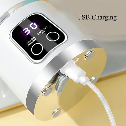 Portable Home Small USB Charging Mixer & Juicer - Easy to Clean, Suitable for Fruit Vegetable Drink, Smoothie Multifunctional Juicer Cup.