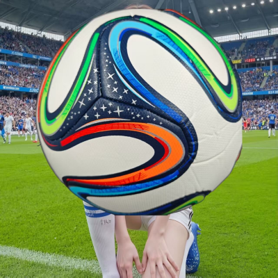 2022 World Cup, adult football, PIU leather wear-resistant high-appearance football.