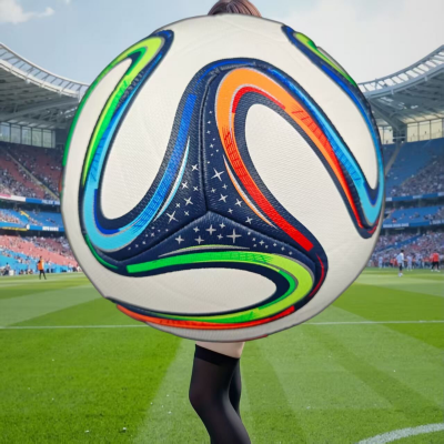2022 World Cup, adult football, PIU leather wear-resistant high-appearance football.