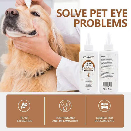pet products Pet products COAZON, Eye Stain Remover for Dogs and Cats, Dry Eyes, Keratitis ,Conjunctivitis,One's Eyes Become Bloodshot,Redness And Itching, Increased Secretion.