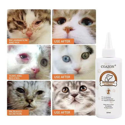 pet products Pet products COAZON, Eye Stain Remover for Dogs and Cats, Dry Eyes, Keratitis ,Conjunctivitis,One's Eyes Become Bloodshot,Redness And Itching, Increased Secretion.