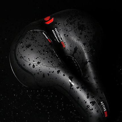 Bike Saddle with Rechargeable Taillight: 21×25×11cm Silicone Seat, 700g, Wrench Included for Aussie Cyclists.