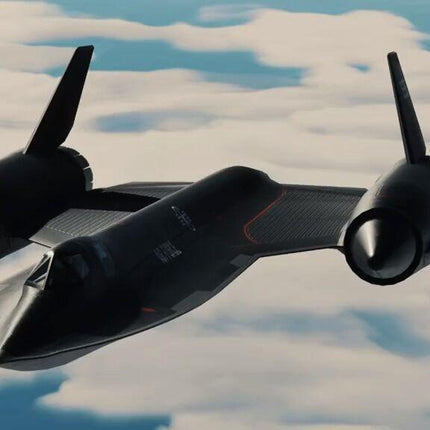 Christmas gift SR-71 Blackbird Reconnaissance Aircraft Building Blocks Set, 183 Pieces Military Model Kit for Kids Aged 6+ & Enthusiasts（SQ71 reconnaissance plane）.