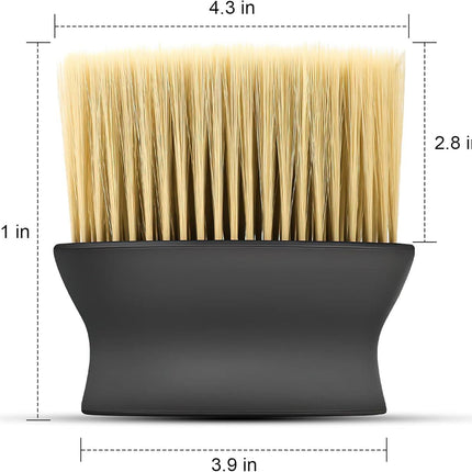 Yellow & Black Car Detailing Brush Set (2-Pack): Soft Bristle Dust Cleaners for Air Vents, Dashboard & Home Use.
